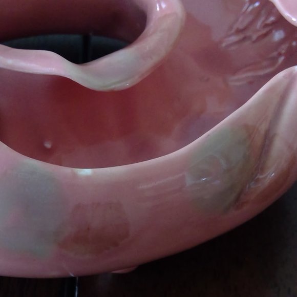 S/3 Vintage Ucagco Ceramics Japan Porcelain bud vase centerpiece/candleholders - Picture 4 of 15